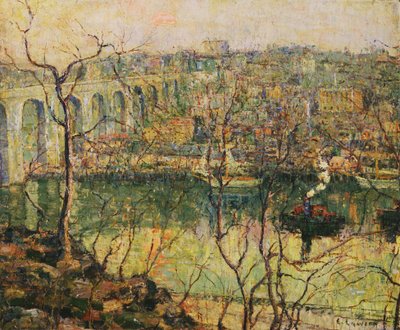 High Bridge by Ernest Lawson